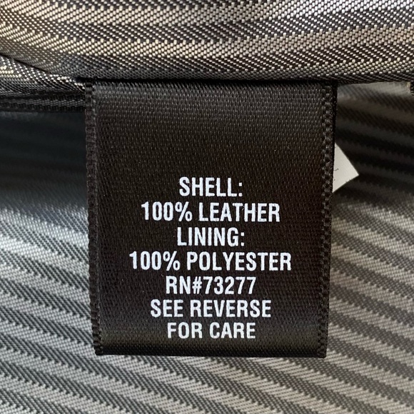 Sonoma Black Lamb Skin Leather Coat Size M - Picture 5 of 15